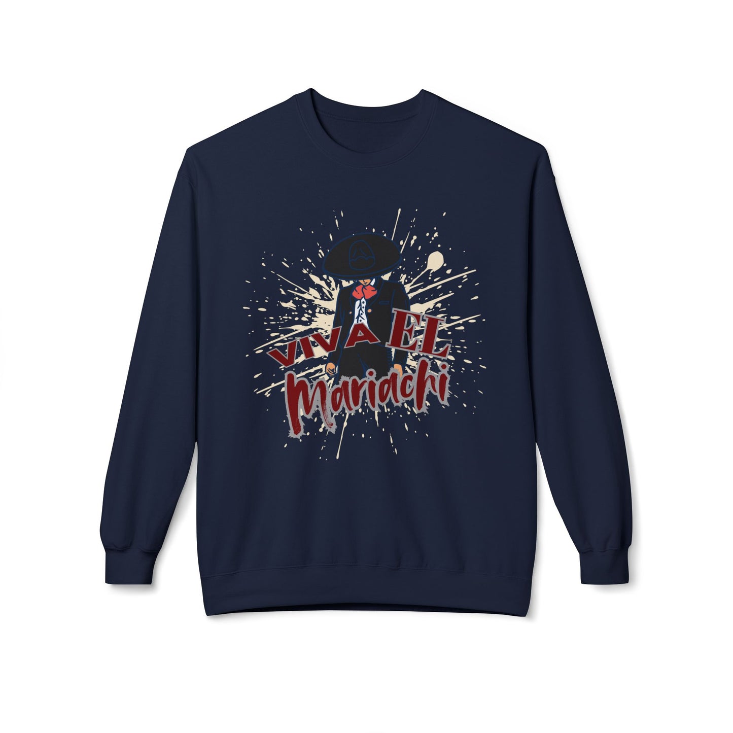 Viva El Mariachi Unisex Midweight Softstyle Fleece Crewneck Sweatshirt