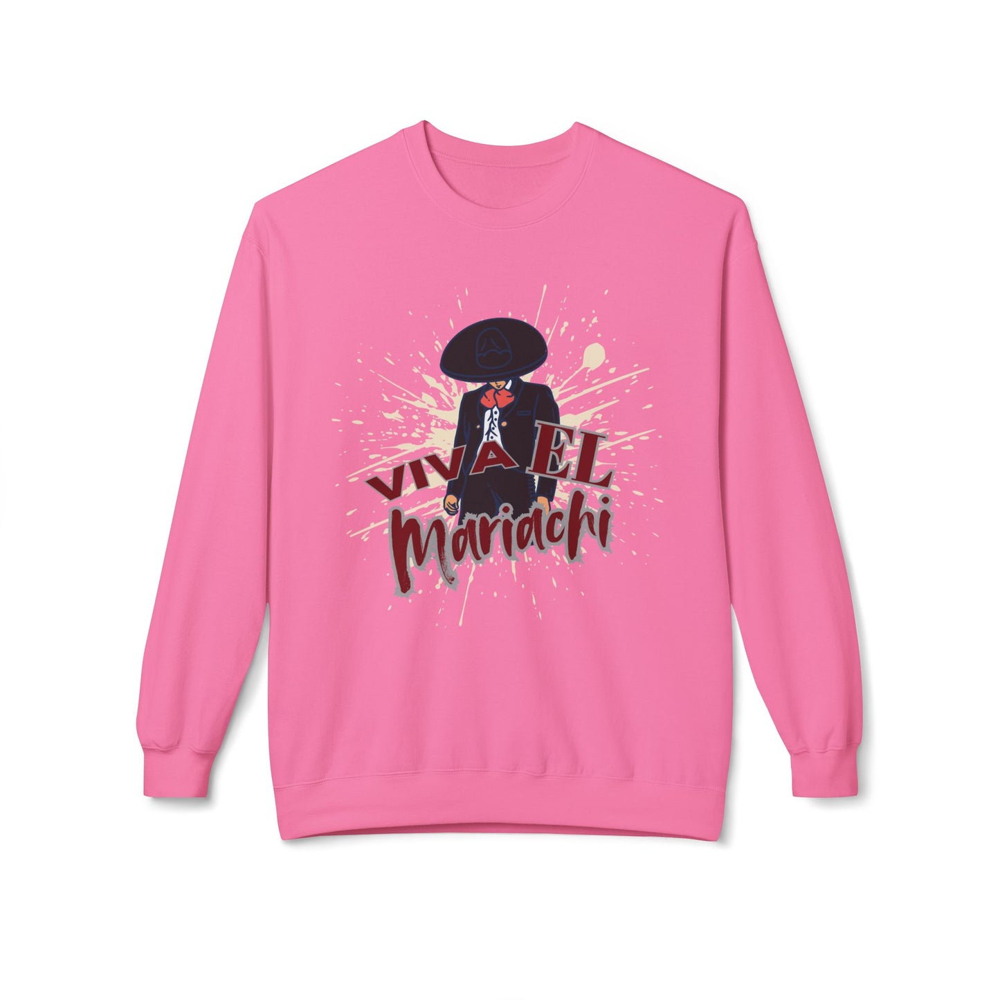 Viva El Mariachi Unisex Midweight Softstyle Fleece Crewneck Sweatshirt