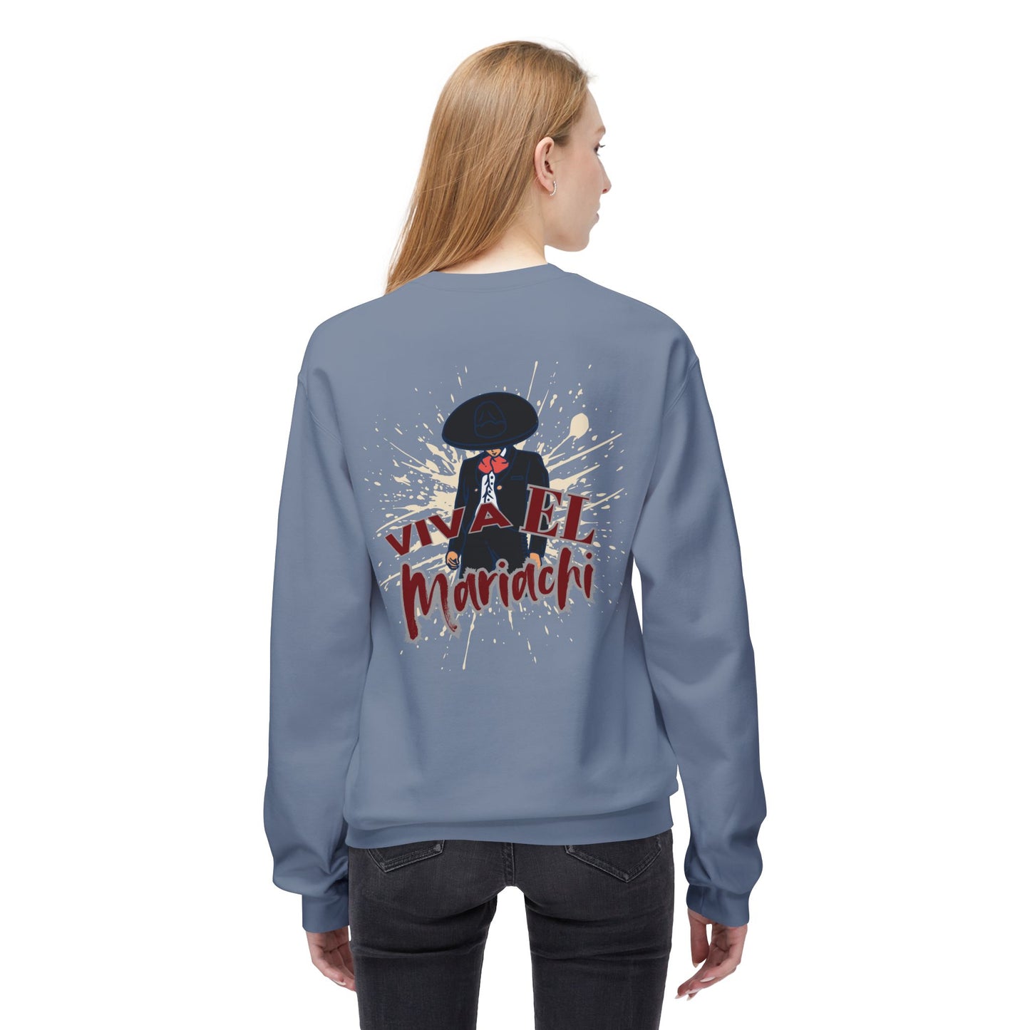 Viva El Mariachi Unisex Midweight Softstyle Fleece Crewneck Sweatshirt