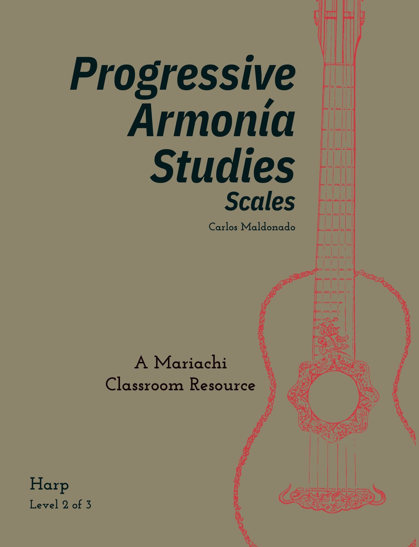 Progressive Armonia Studies Level 2 Scales Harp Digital