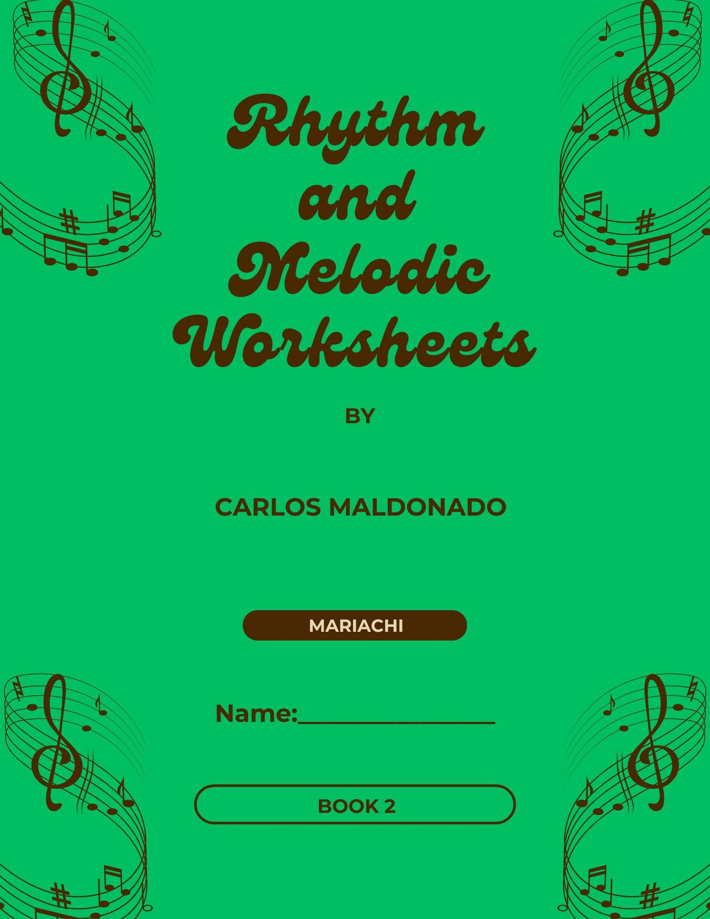 Rhythm and Melodic Worksheets Book 2 Coil Class Set