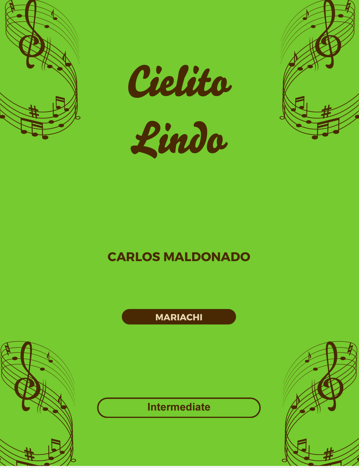 Cielito Lindo en Re