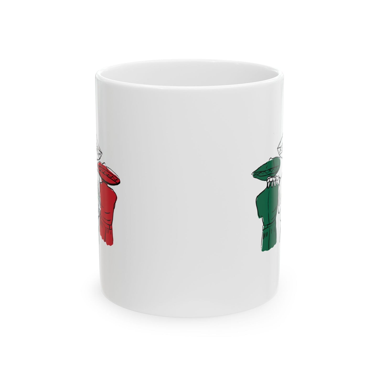 Flag Ceramic Mug, (11oz, 15oz)