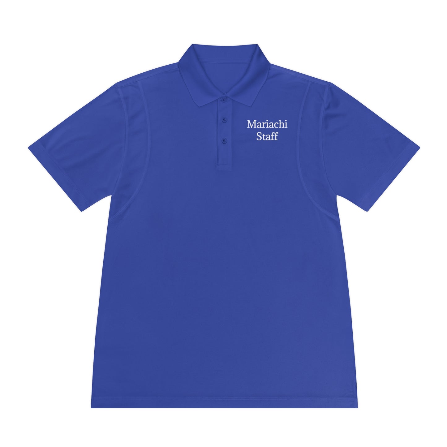 Dedication Passion Honor Mariachi Staff Men's Sport Polo Shirt