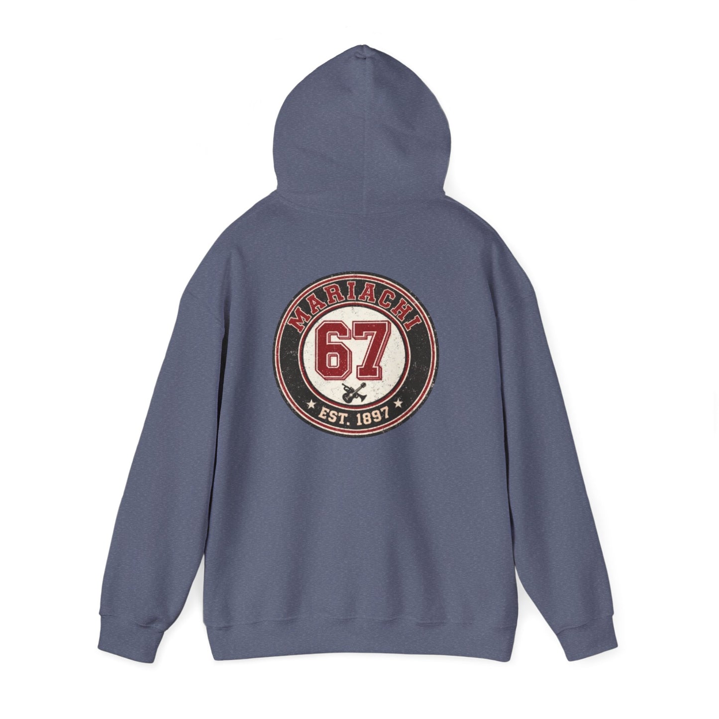 Mariachi 67 Back Unisex Heavy Blend™ Hooded Sweatshirt