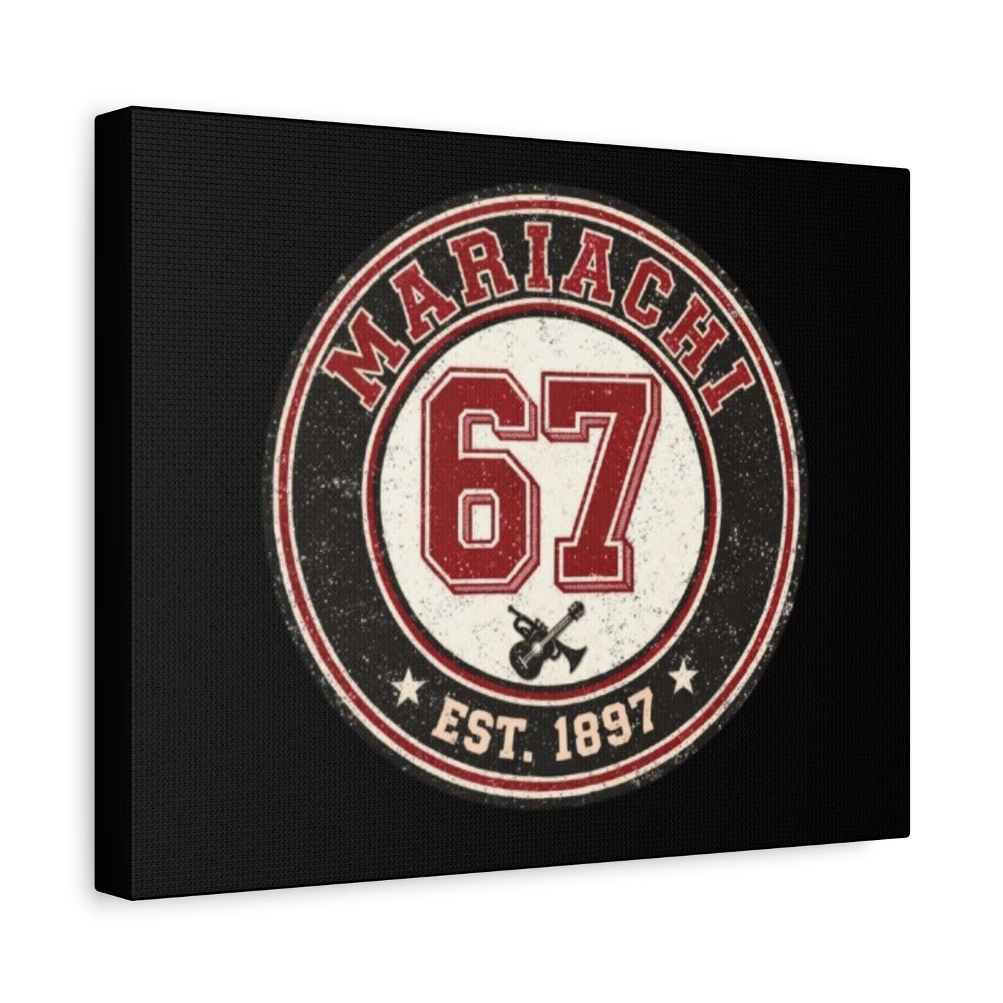 Mariachi 67 Matte Canvas, Stretched, 1.25"