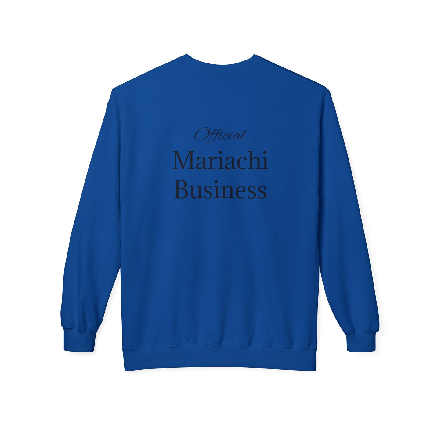 Official Mariachi Business Arpa Unisex Midweight Softstyle Fleece Crewneck Sweatshirt