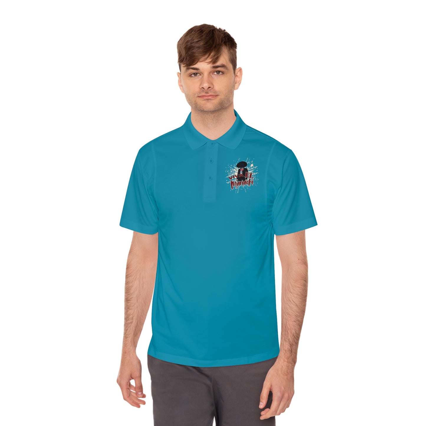 Viva El Mariachi Men's Sport Polo Shirt