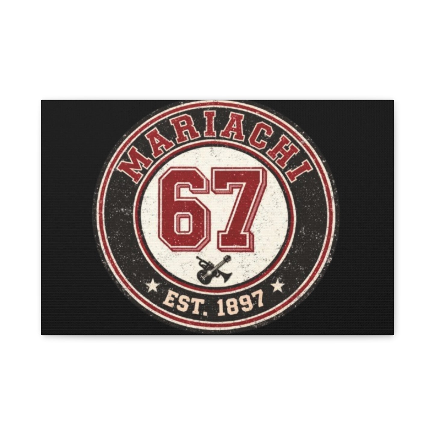 Mariachi 67 Matte Canvas, Stretched, 1.25"