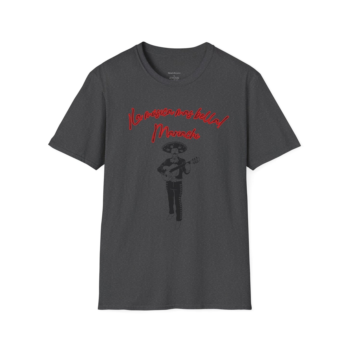 La Musica Mas Bella Unisex Softstyle T-Shirt