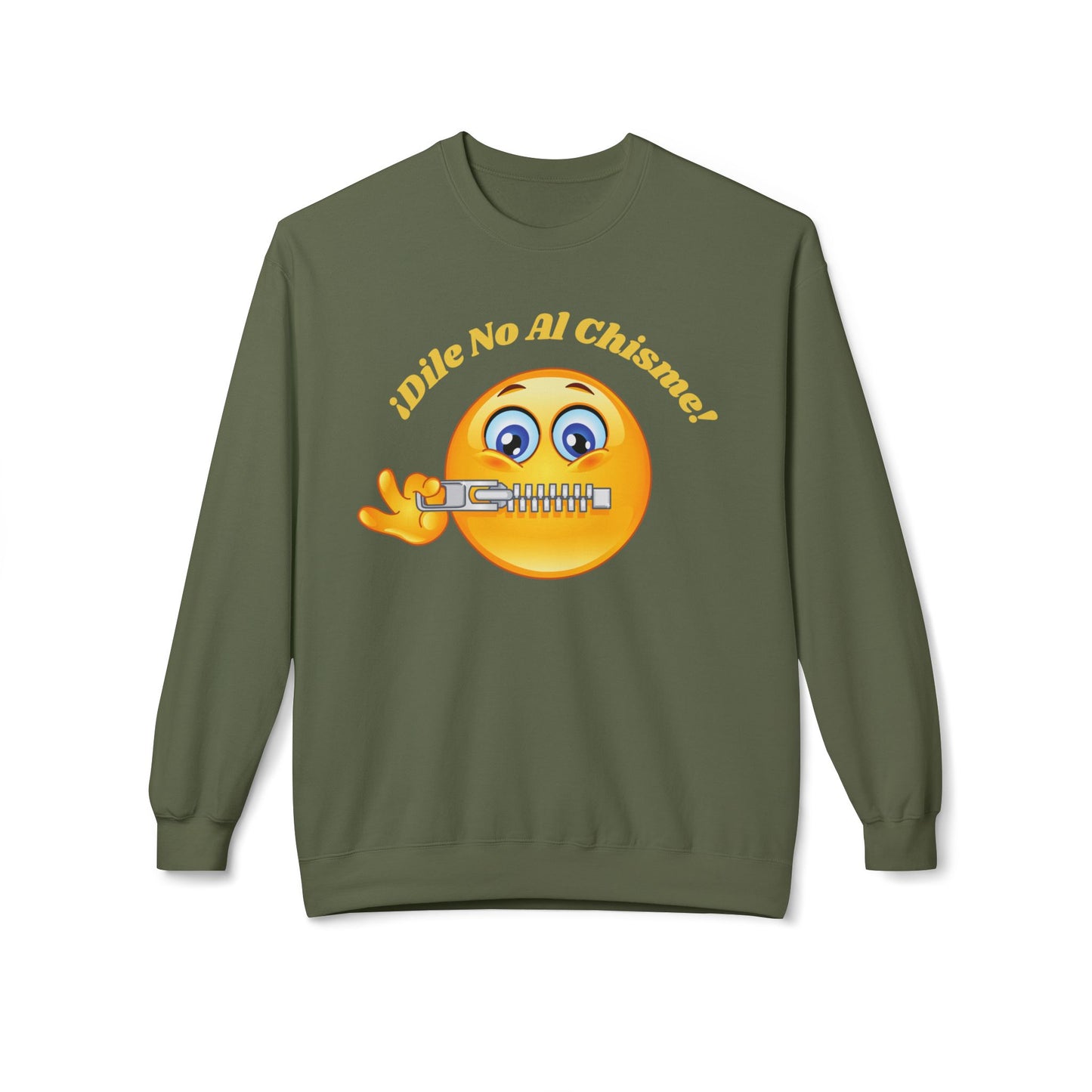 Dile No Al Chisme Unisex Midweight Softstyle Fleece Crewneck Sweatshirt
