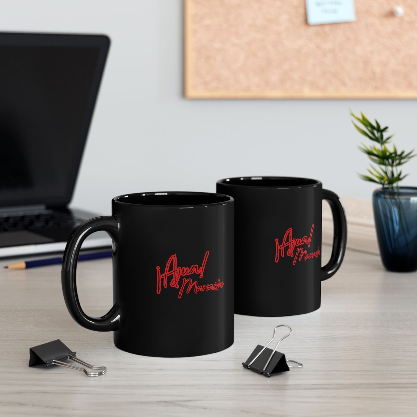 Red Ajua Black Mug (11oz, 15oz)