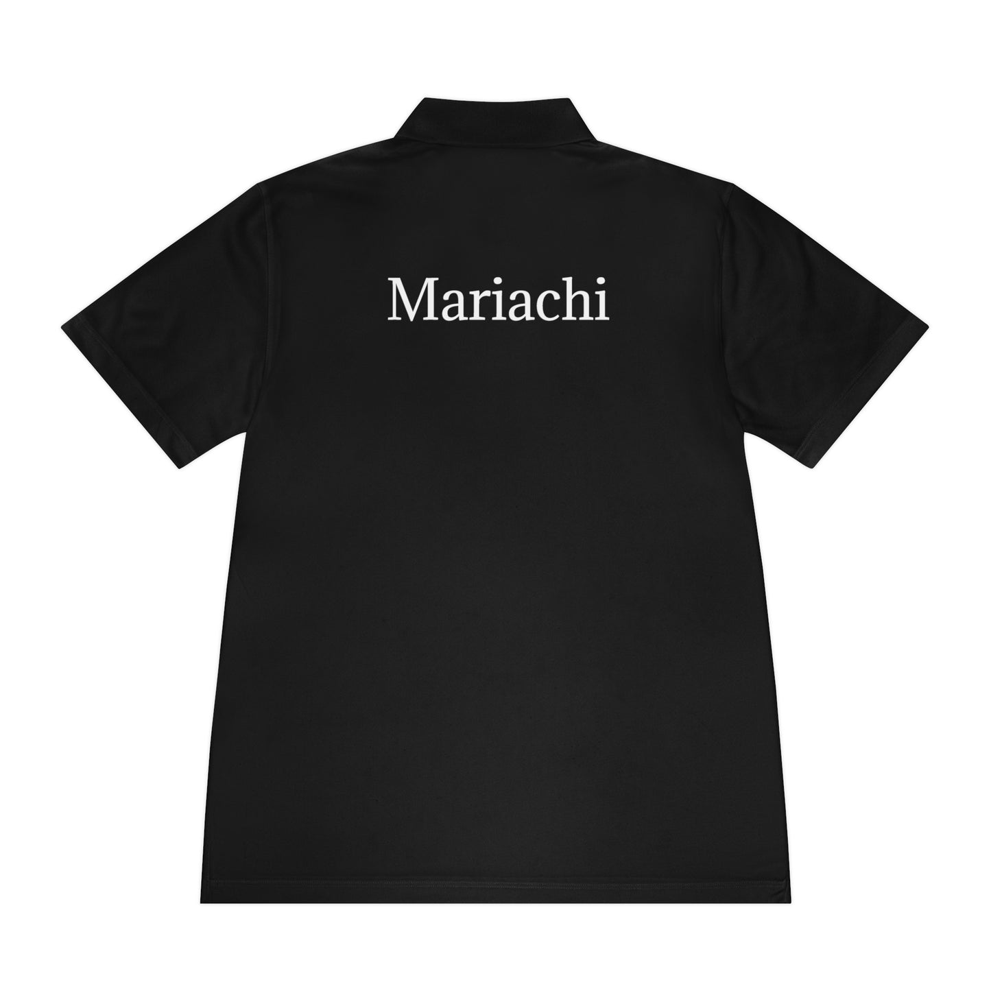 Mariachi Violin Men's Sport Polo Shirt