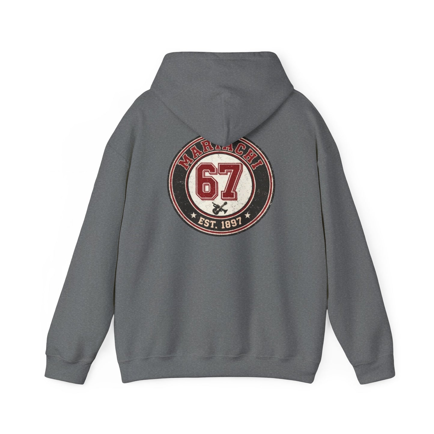 Mariachi 67 Back Unisex Heavy Blend™ Hooded Sweatshirt
