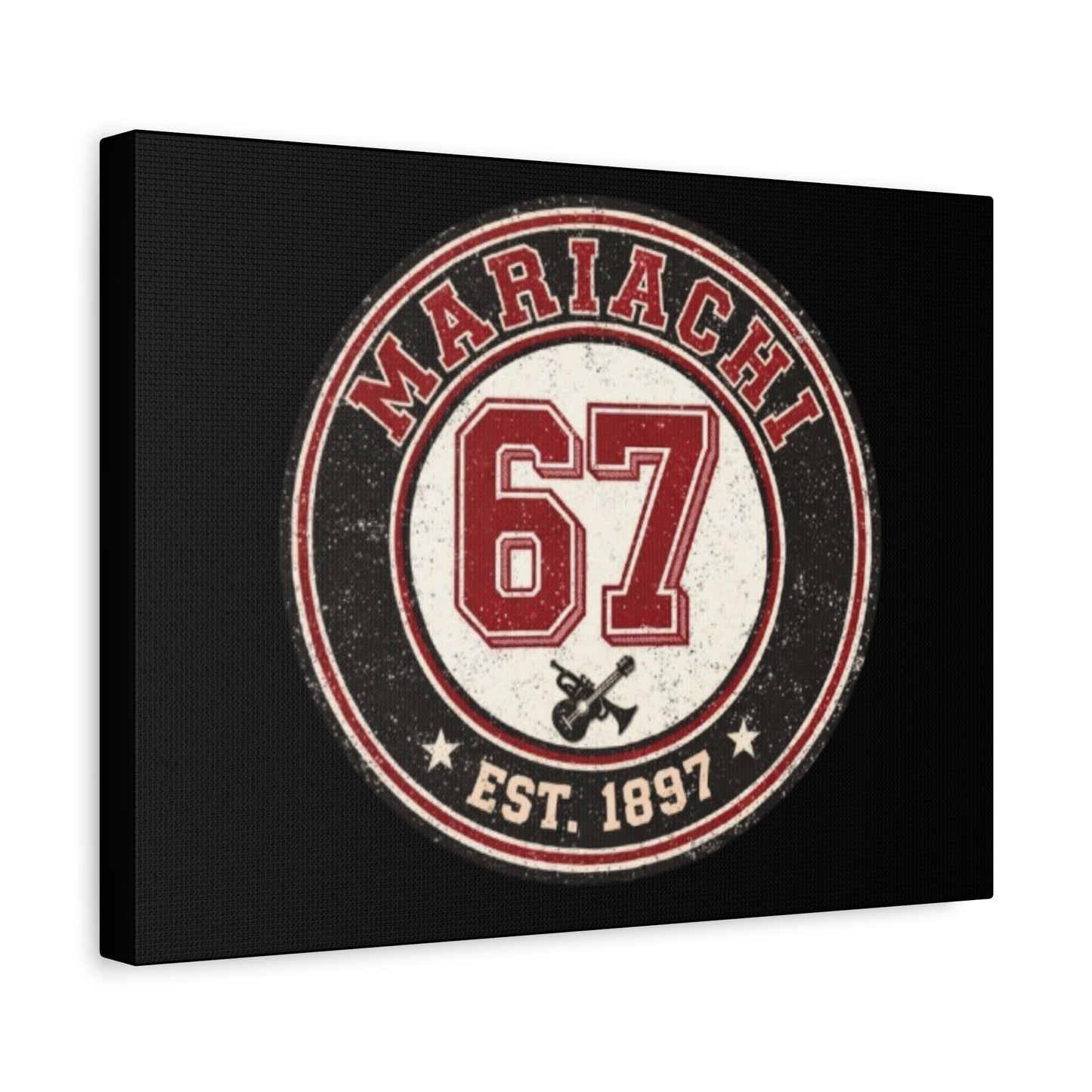 Mariachi 67 Matte Canvas, Stretched, 1.25"