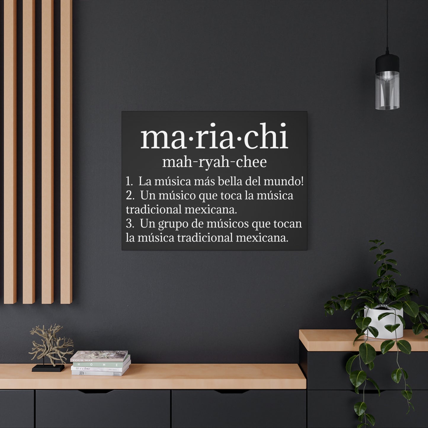 Mariachi Definition Business Matte Canvas, Stretched, 1.25"