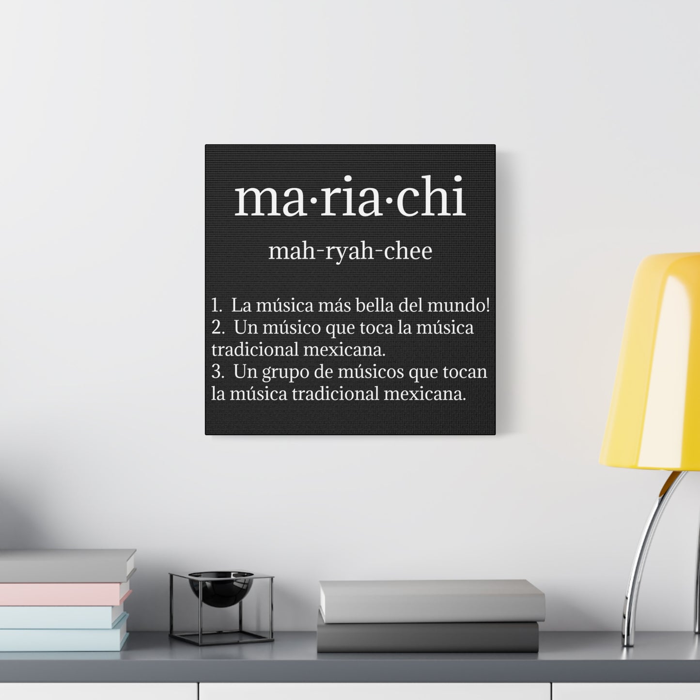 Mariachi Definition Business Matte Canvas, Stretched, 1.25"