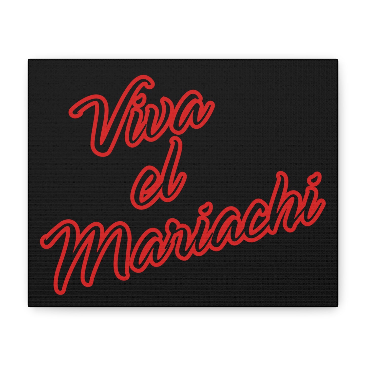 Viva El Mariachi Matte Canvas, Stretched, 1.25"