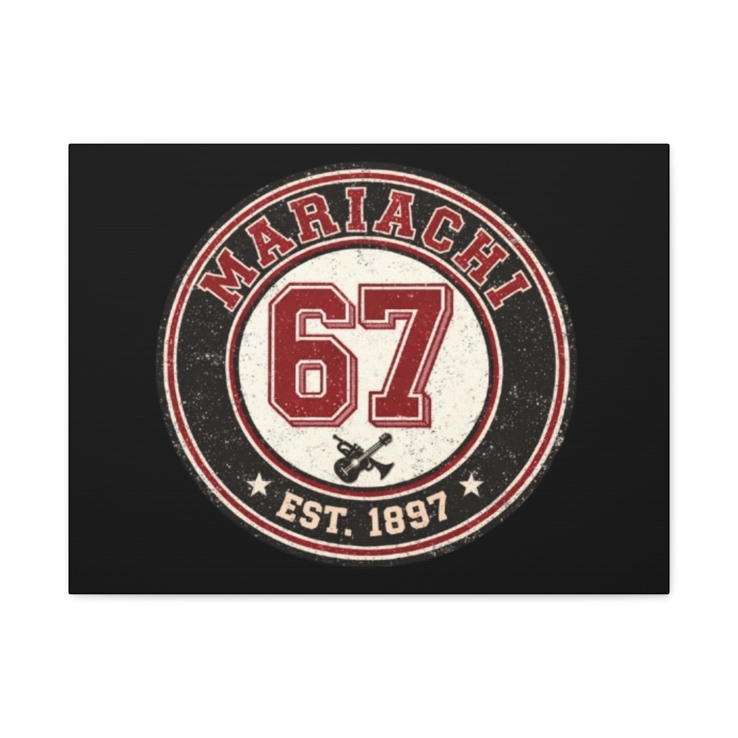 Mariachi 67 Matte Canvas, Stretched, 1.25"