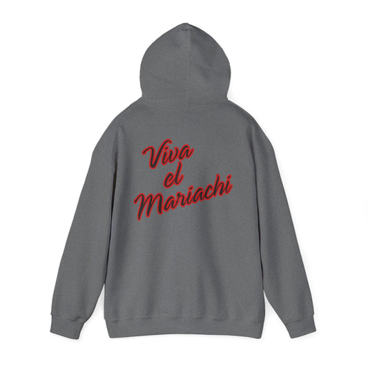 Red Viva El Mariachi Unisex Heavy Blend™ Hooded Sweatshirt