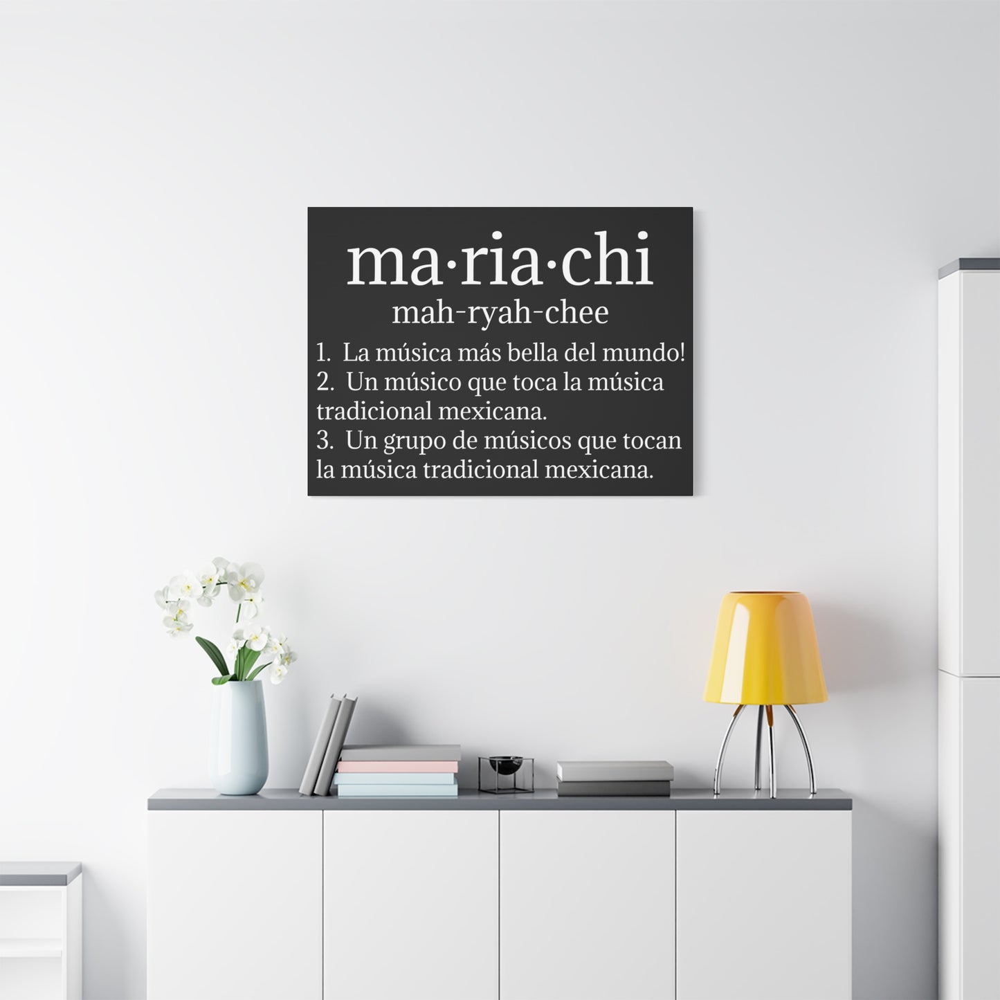 Mariachi Definition Business Matte Canvas, Stretched, 1.25"