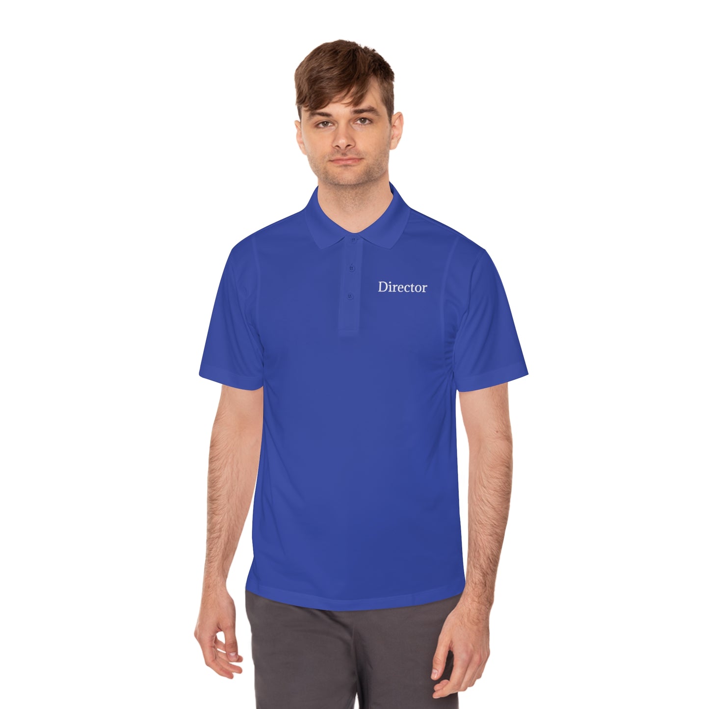 Dedication Passion Honor Director Men's Sport Polo Shirt