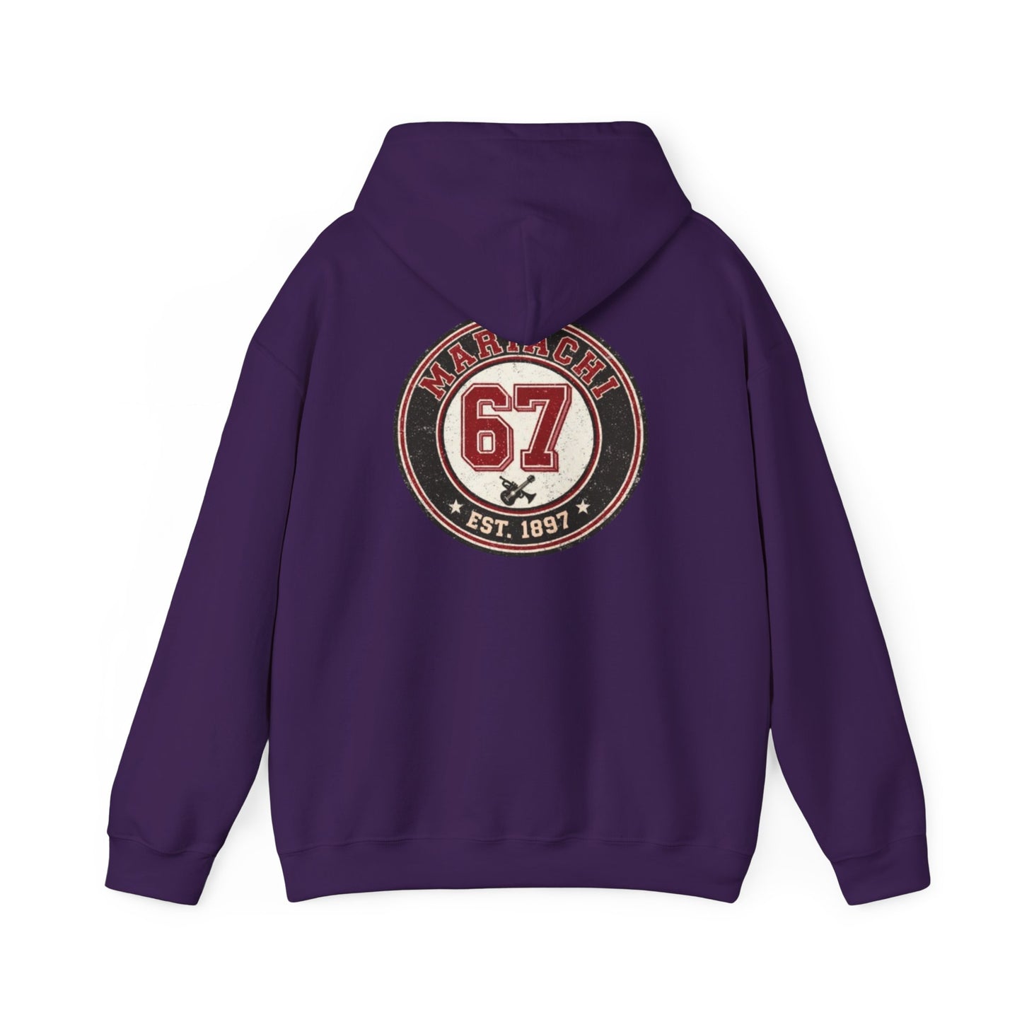 Mariachi 67 Back Unisex Heavy Blend™ Hooded Sweatshirt