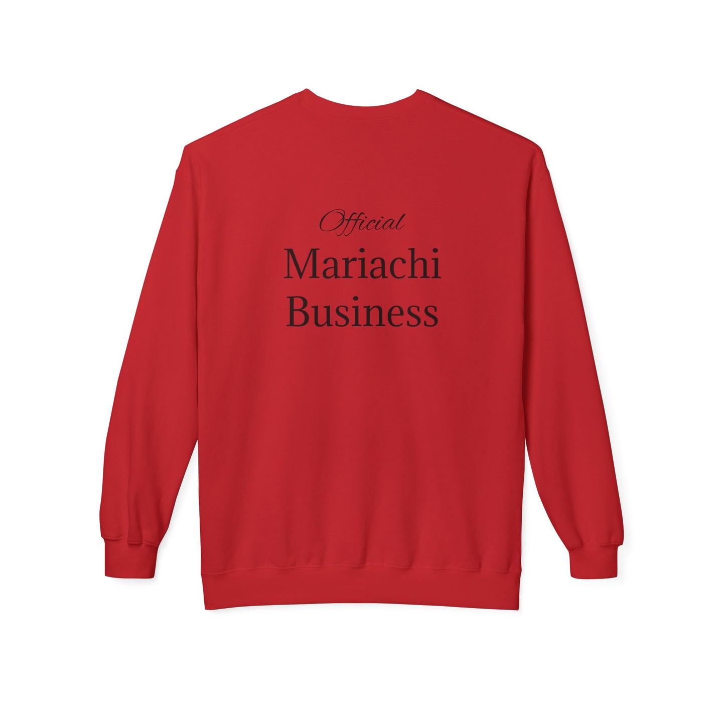 Official Mariachi Business Vihuela Unisex Midweight Softstyle Fleece Crewneck Sweatshirt