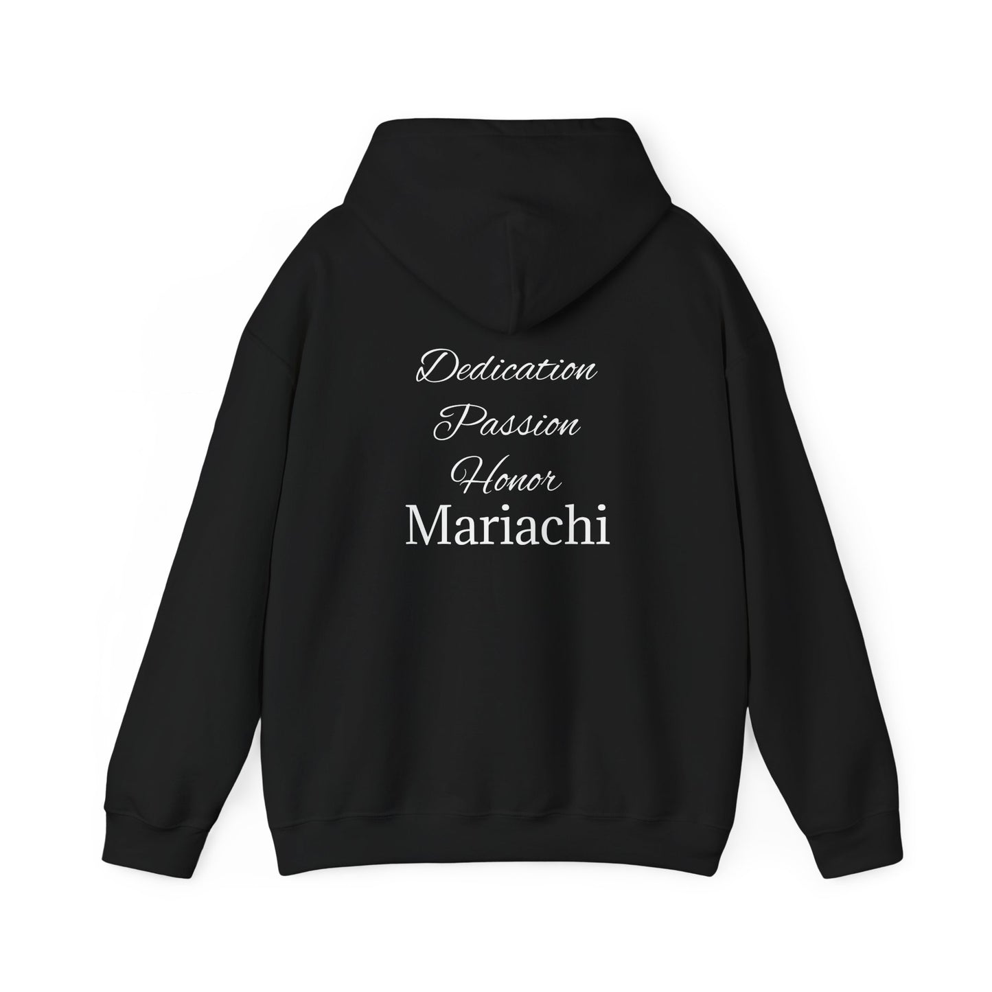 Dedication Passion Mariachi Staff Unisex Heavy Blend™ Hooded Sweatshirt