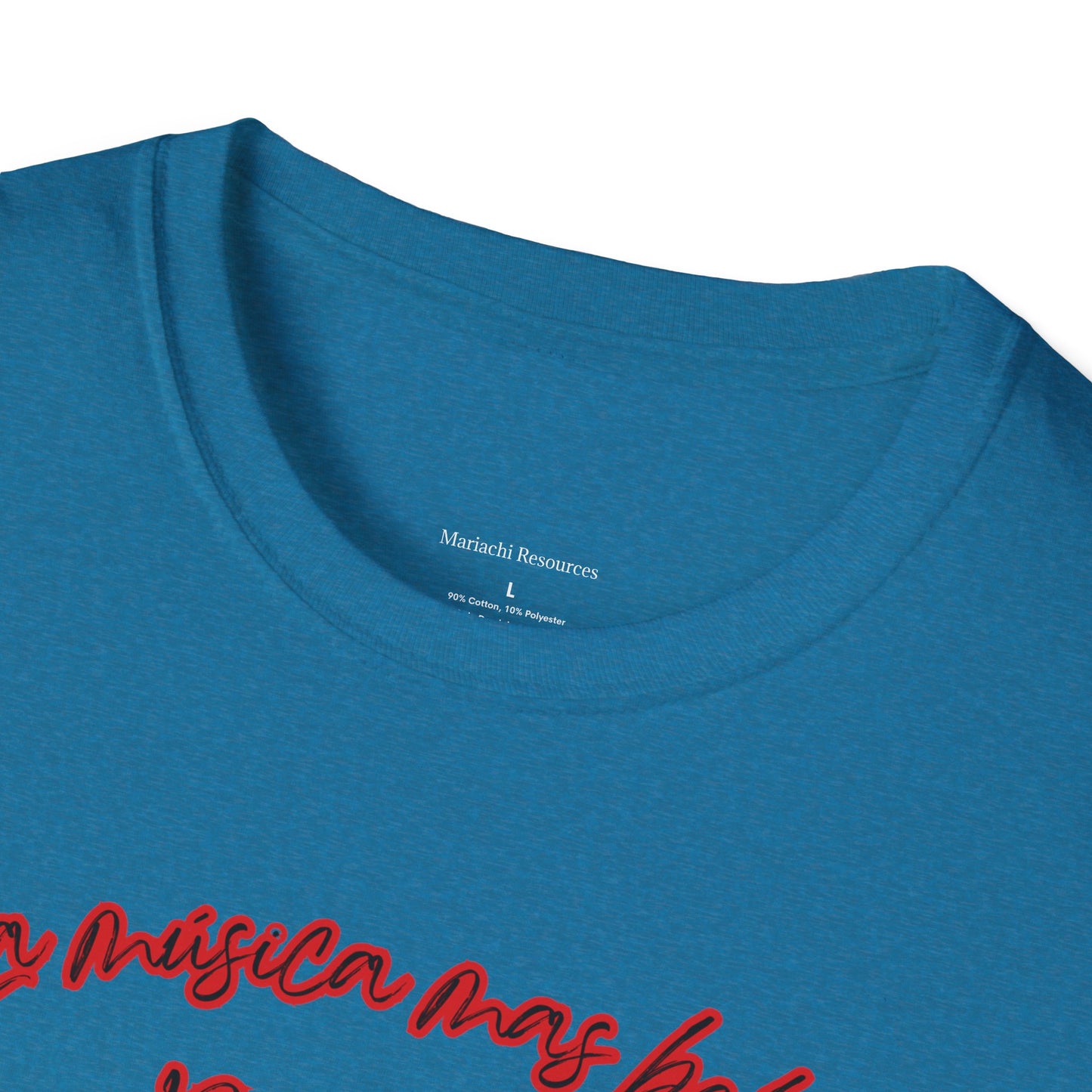 La Musica Mas Bella Unisex Softstyle T-Shirt