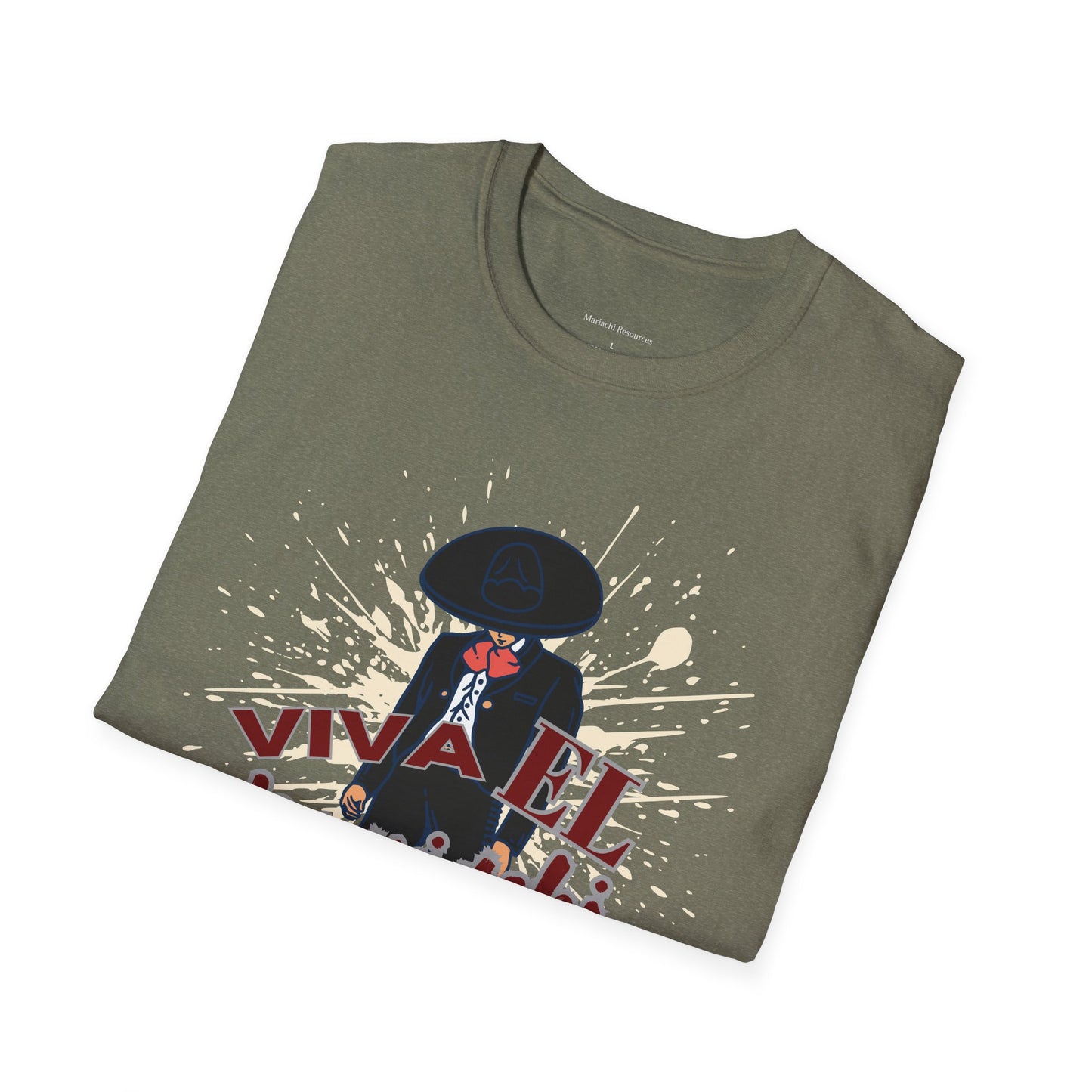 Viva El Mariachi Unisex Softstyle T-Shirt