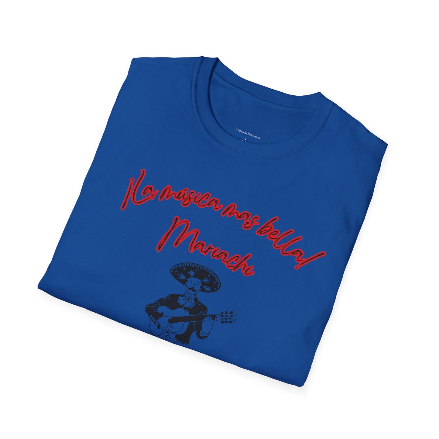 La Musica Mas Bella Unisex Softstyle T-Shirt