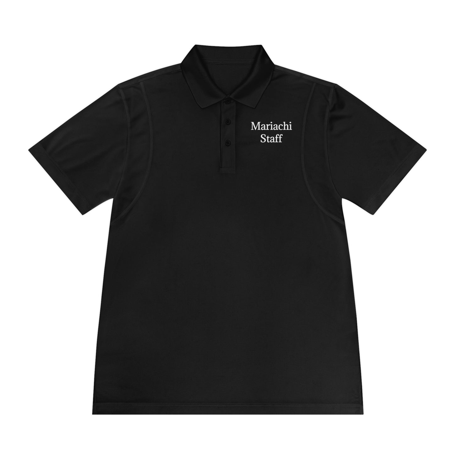 Dedication Passion Honor Mariachi Staff Men's Sport Polo Shirt