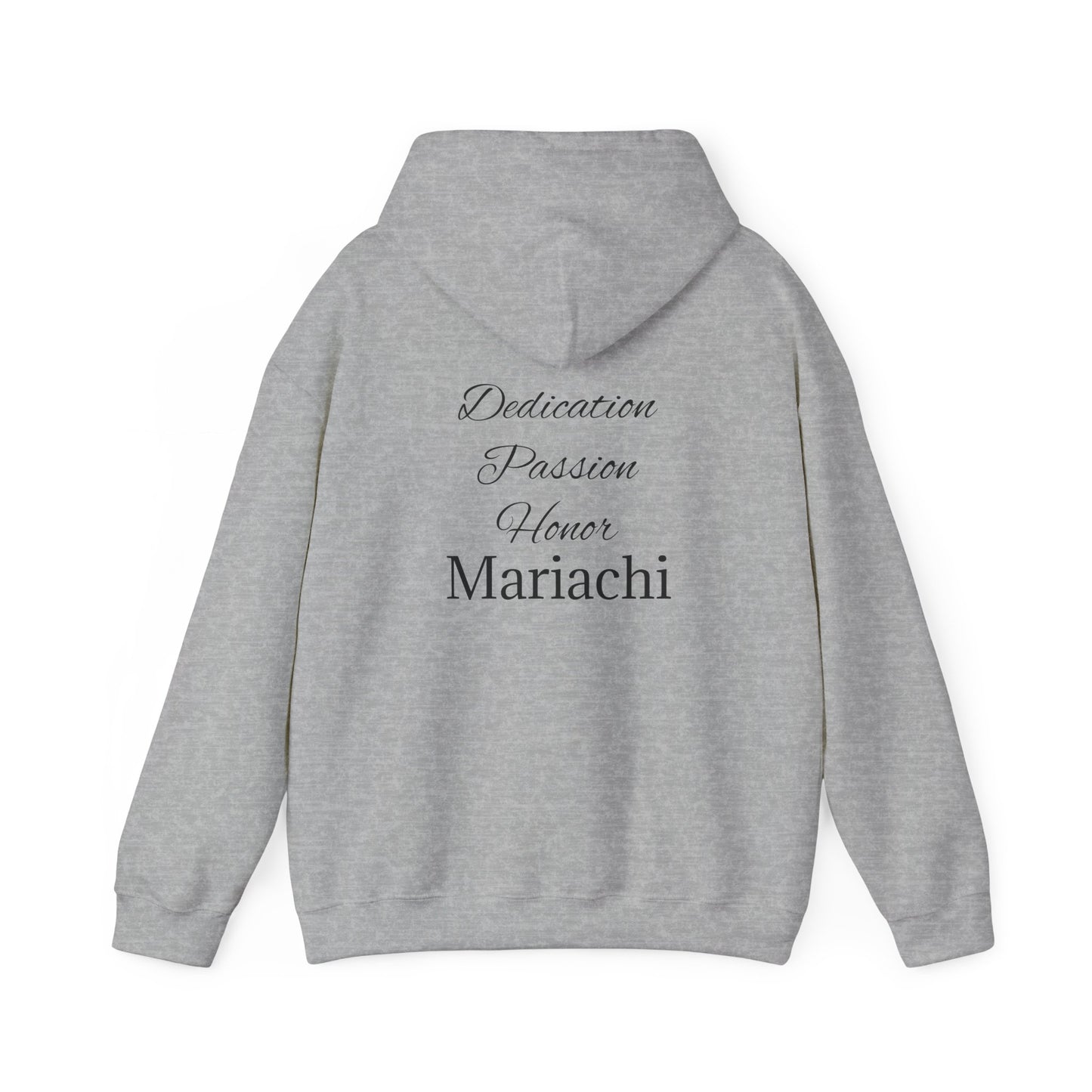 Dedication Passion Mariachi Staff Unisex Heavy Blend™ Hooded Sweatshirt