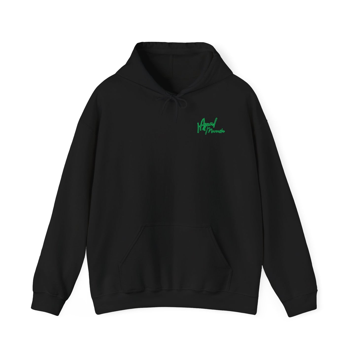 Green Ajua Unisex Heavy Blend™ Hooded Sweatshirt