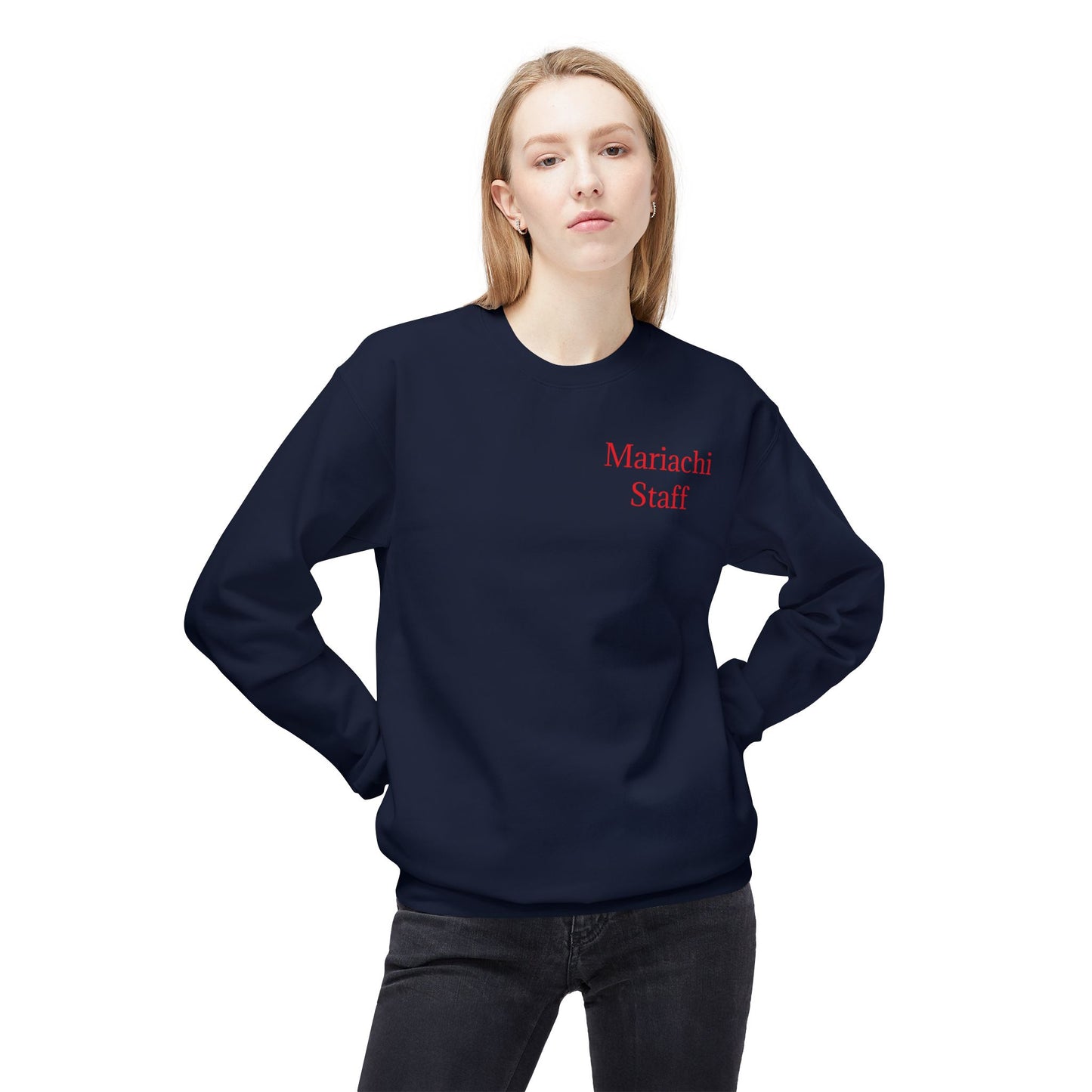 Mariachi Mariachi Staff Unisex Midweight Softstyle Fleece Crewneck Sweatshirt