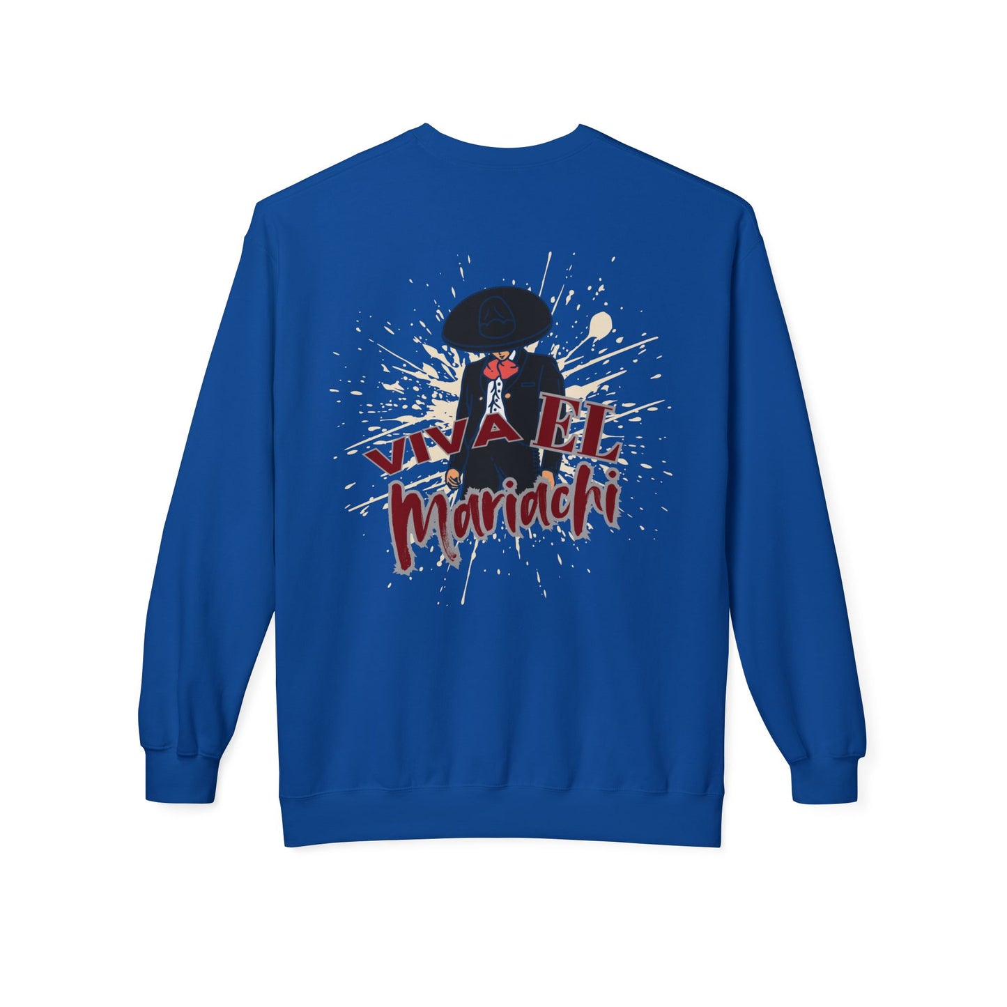 Viva El Mariachi Unisex Midweight Softstyle Fleece Crewneck Sweatshirt