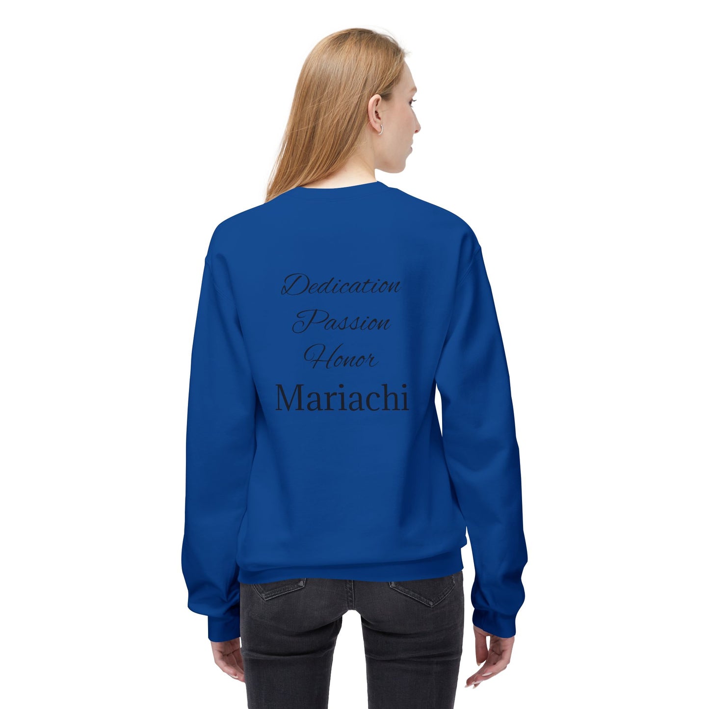 Dedication Passion Honor Unisex Midweight Softstyle Fleece Crewneck Sweatshirt