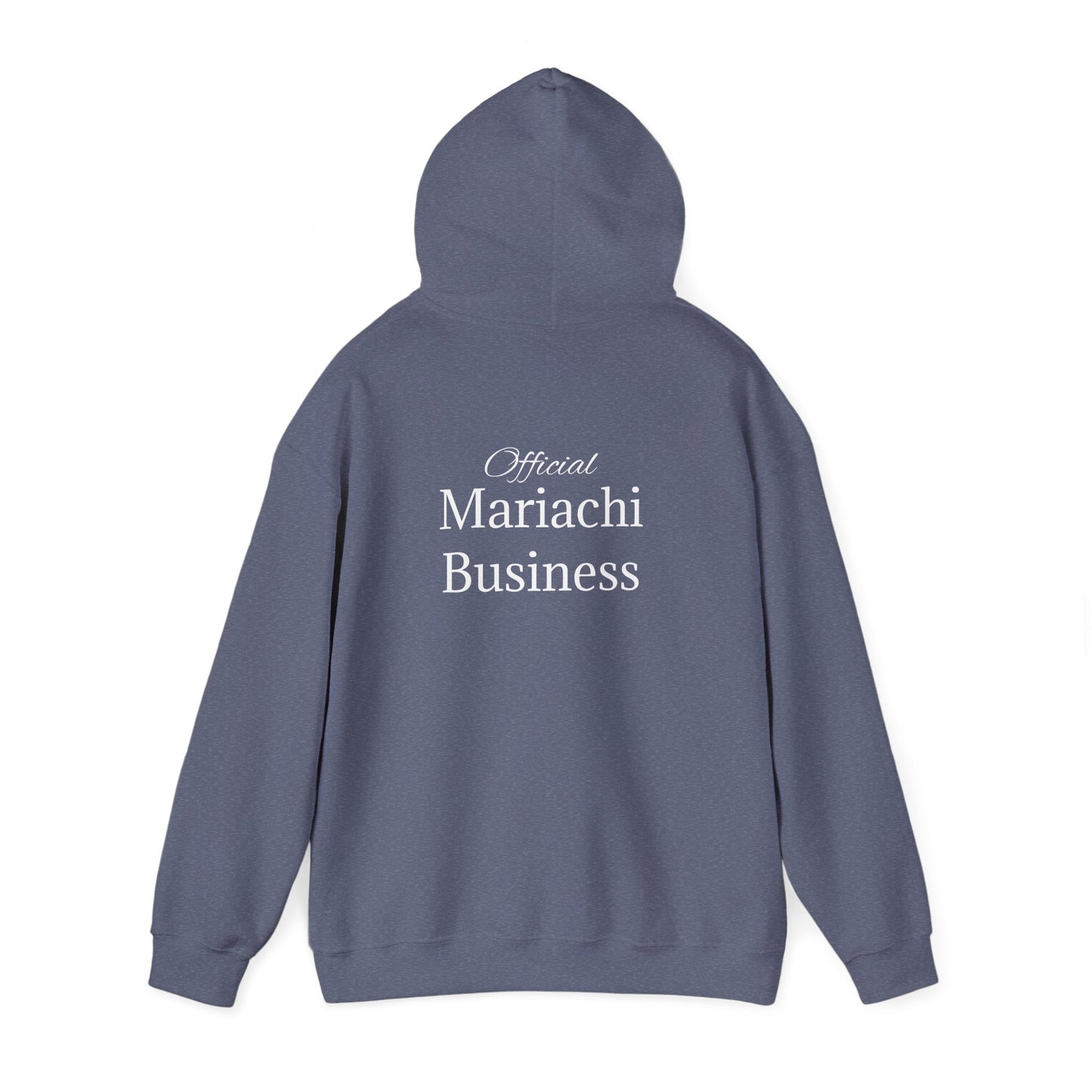 Official Mariachi Business Trompeta Unisex Heavy Blend™ Hooded Sweatshirt