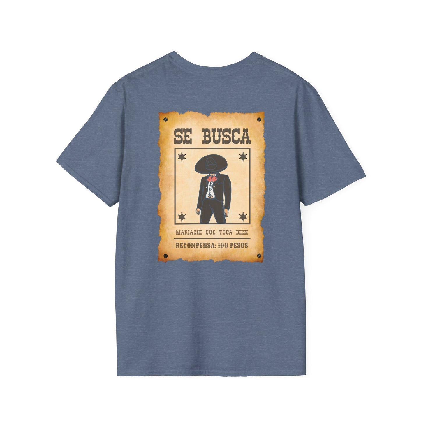Wanted Mariachi Toca Unisex Softstyle T-Shirt