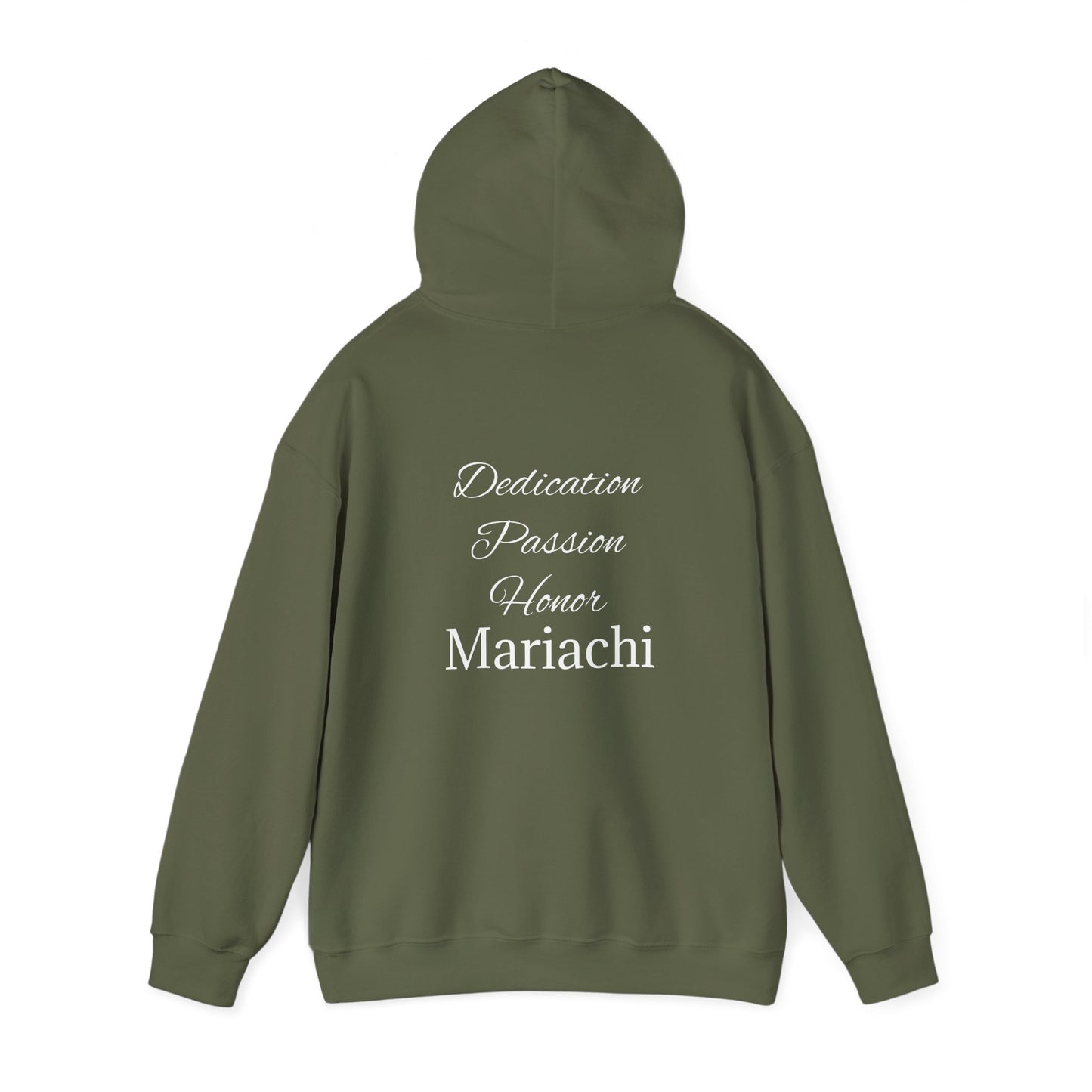 Dedication Passion Mariachi Staff Unisex Heavy Blend™ Hooded Sweatshirt