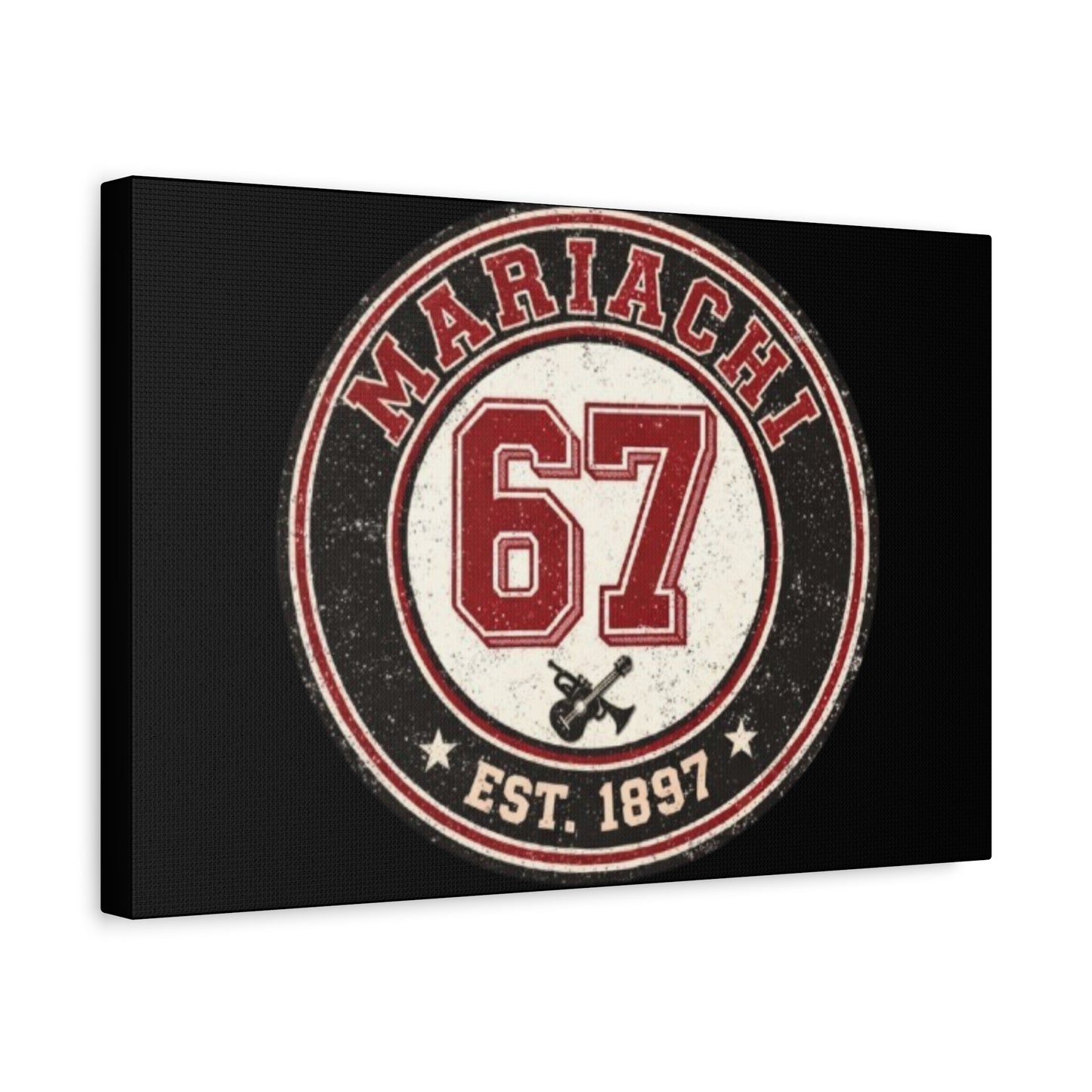 Mariachi 67 Matte Canvas, Stretched, 1.25"