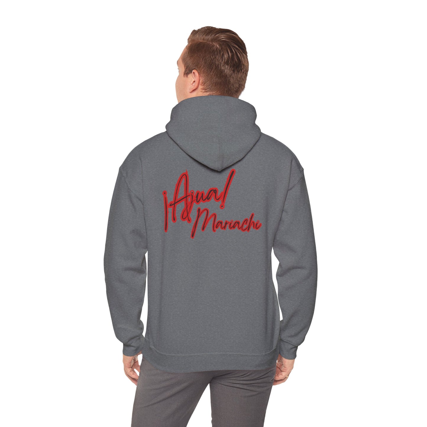 Red Ajua Unisex Heavy Blend™ Hooded Sweatshirt