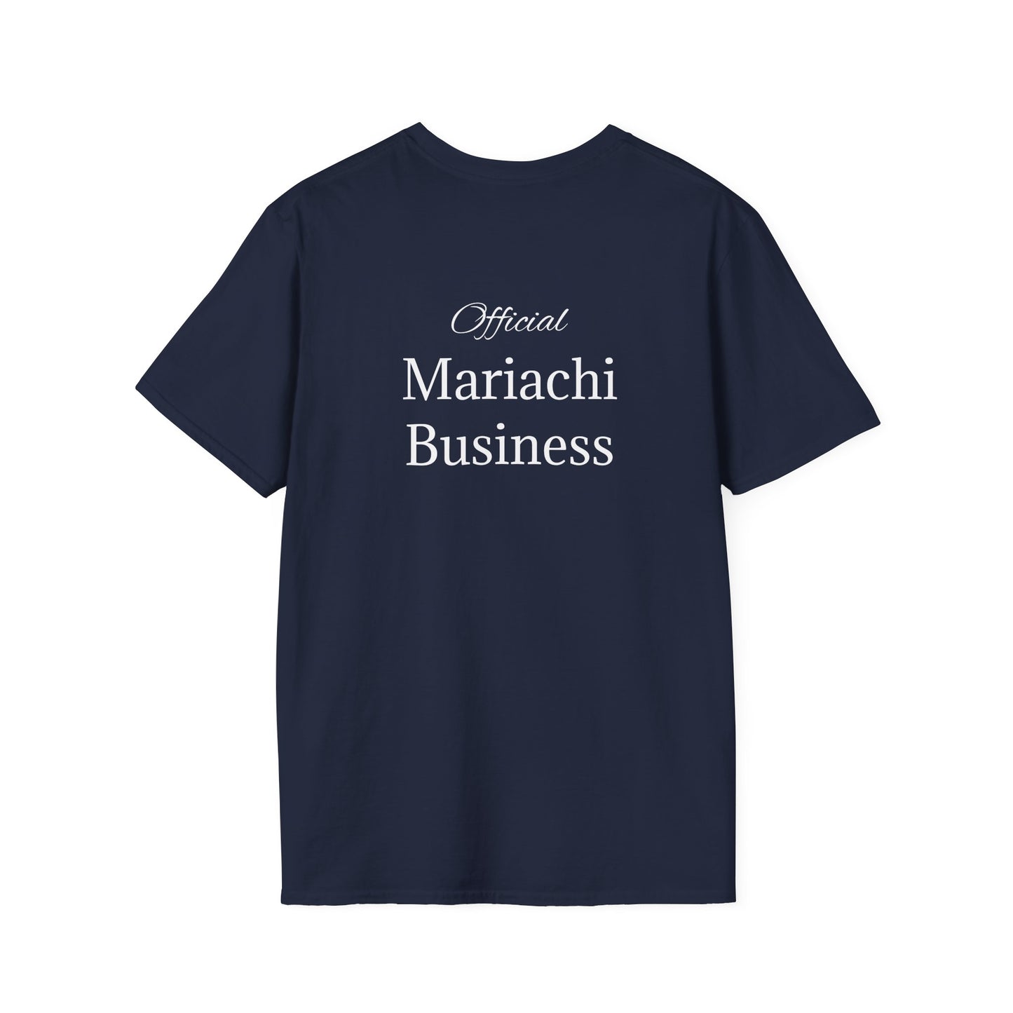 Official Mariachi Business Trompeta Unisex Softstyle T-Shirt