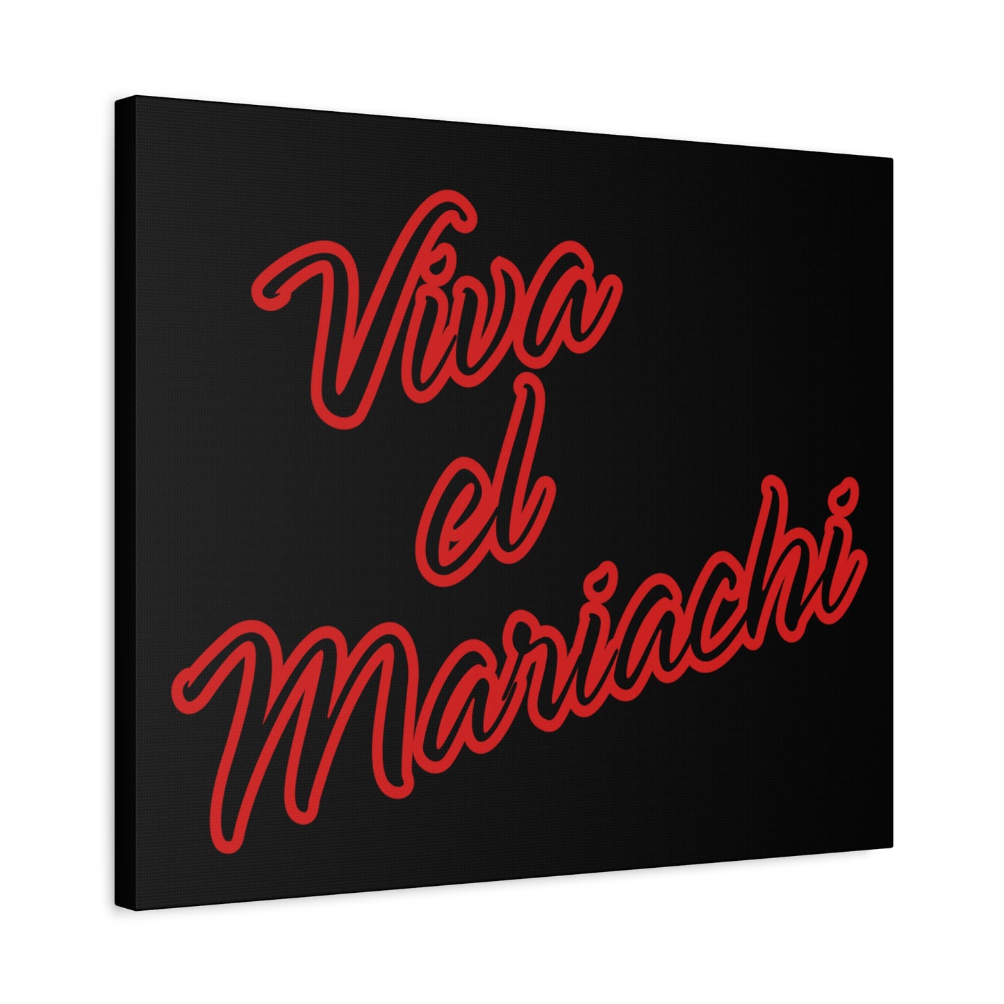 Viva El Mariachi Matte Canvas, Stretched, 1.25"