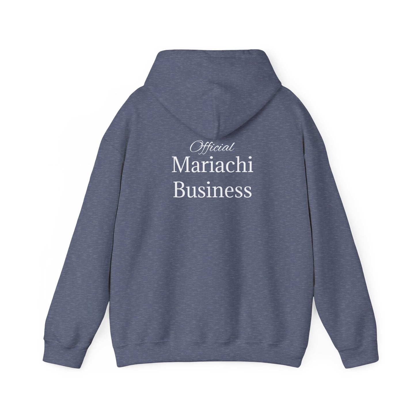 Official Mariachi Business Arpa Unisex Heavy Blend™ Hooded Sweatshirt