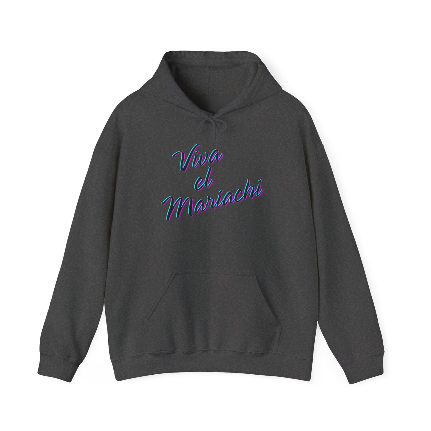 Neon Viva El Mariachi Unisex Heavy Blend™ Hooded Sweatshirt:
