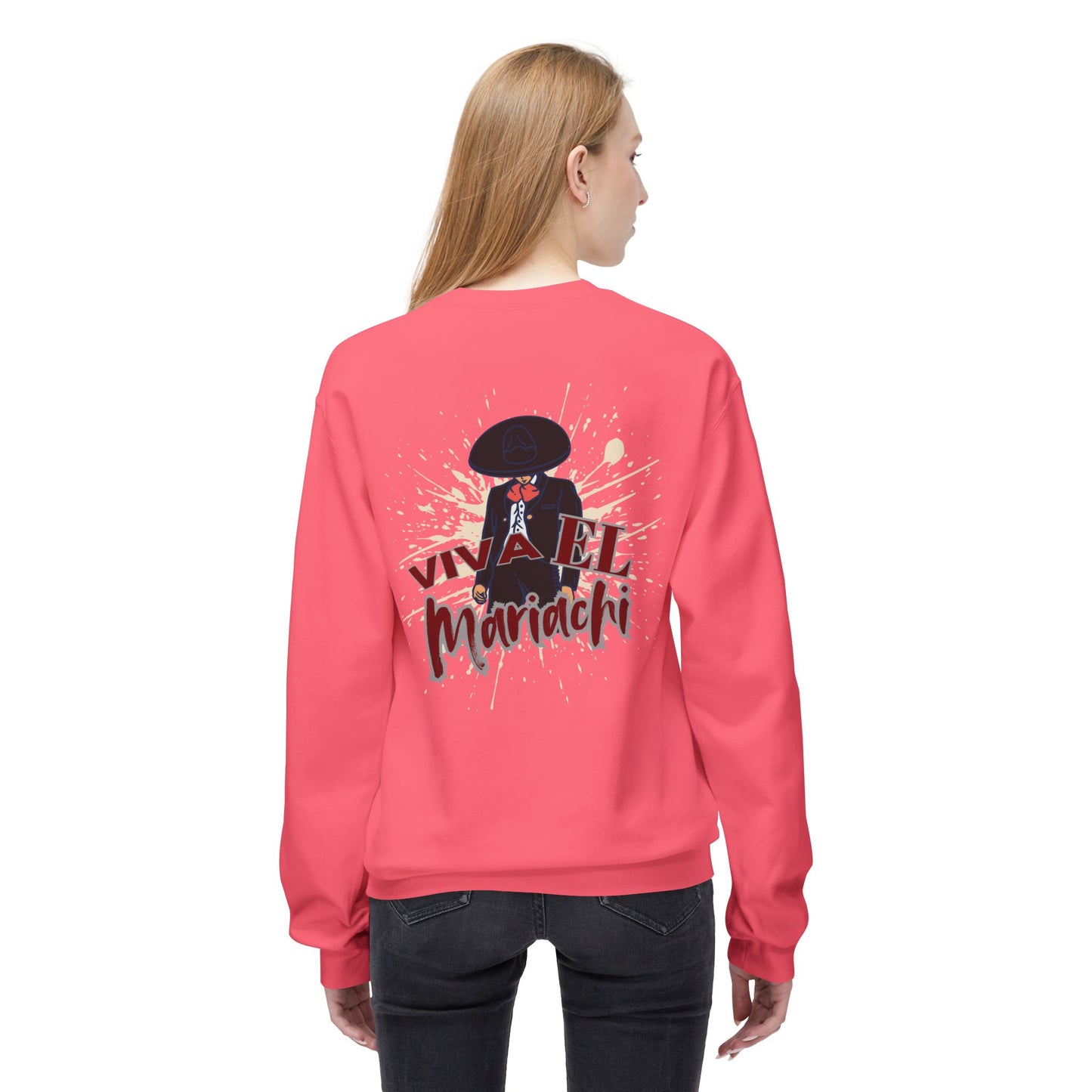 Viva El Mariachi Unisex Midweight Softstyle Fleece Crewneck Sweatshirt