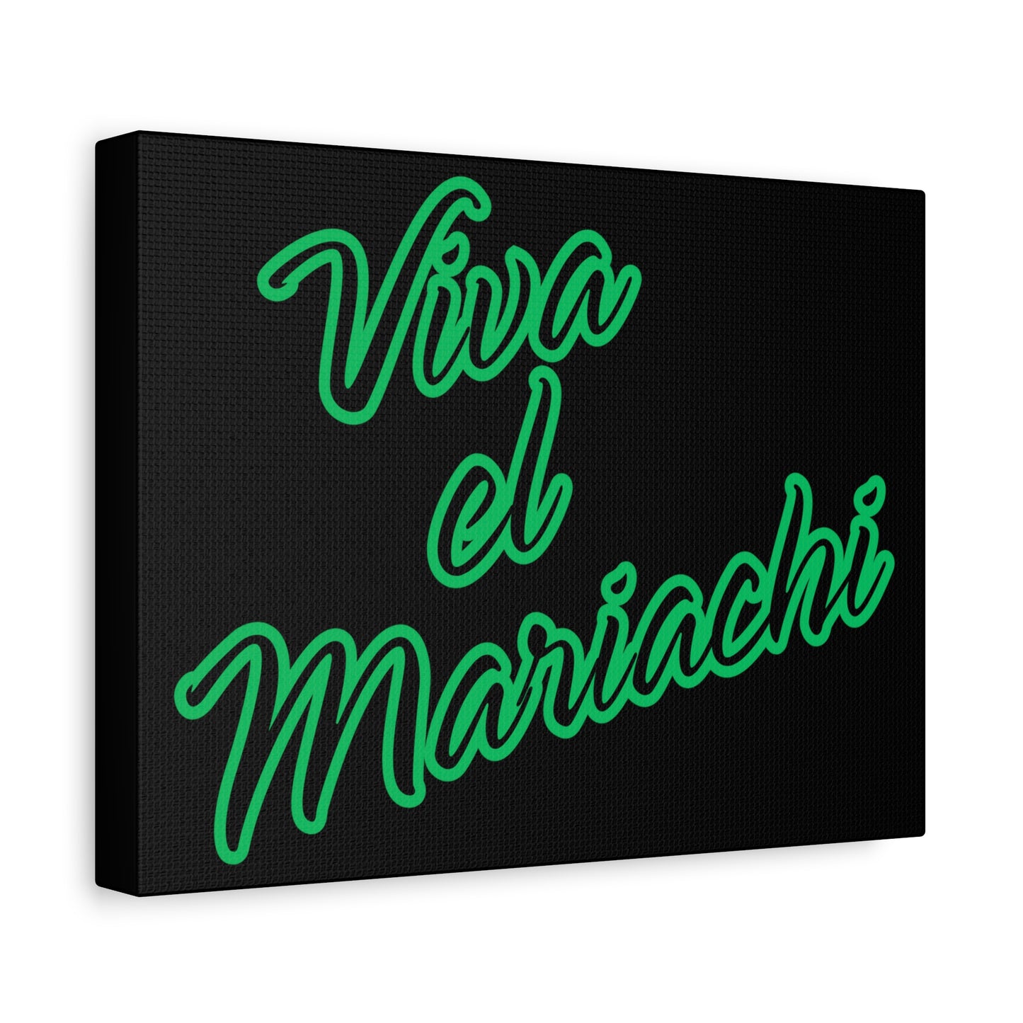 Viva El Mariachi Matte Canvas, Stretched, 1.25"