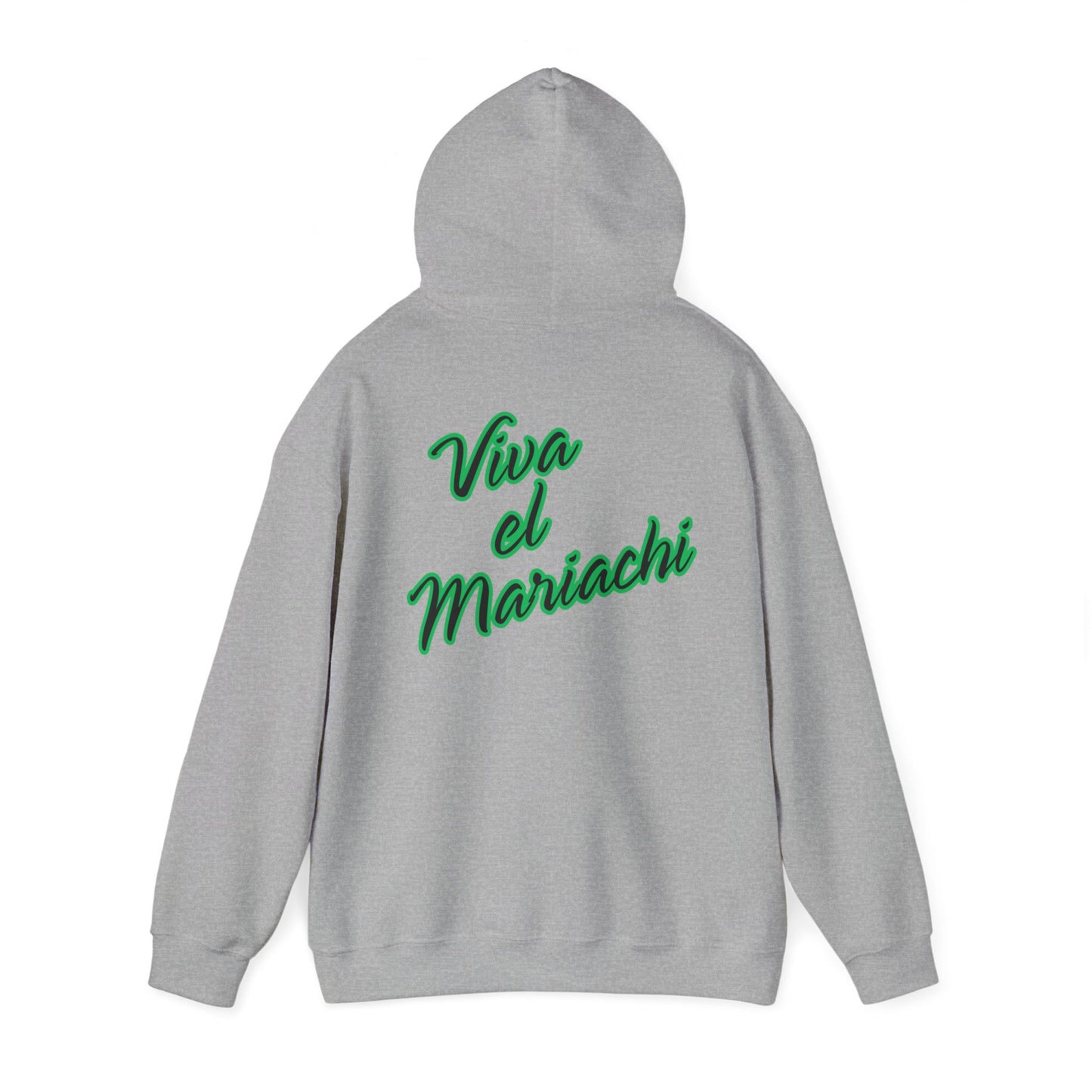 Green Viva El Mariachi Unisex Heavy Blend™ Hooded Sweatshirt